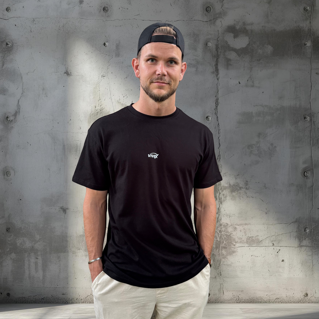 Sort Oversized T-shirt – Champion in the Making | Unisex Streetwear